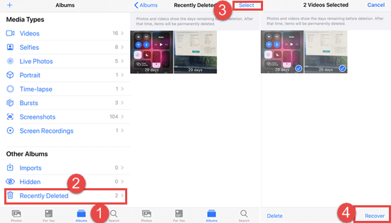 How to Recover Permanently Deleted Videos from Your iPhone?