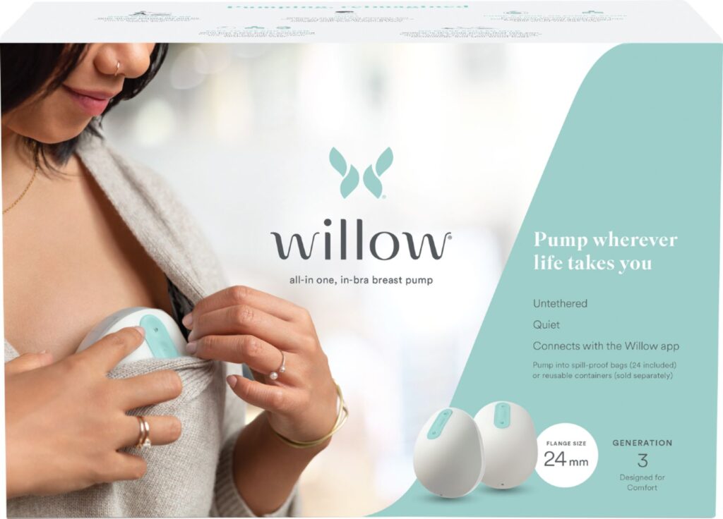 does willow wearable breast pump go on sale